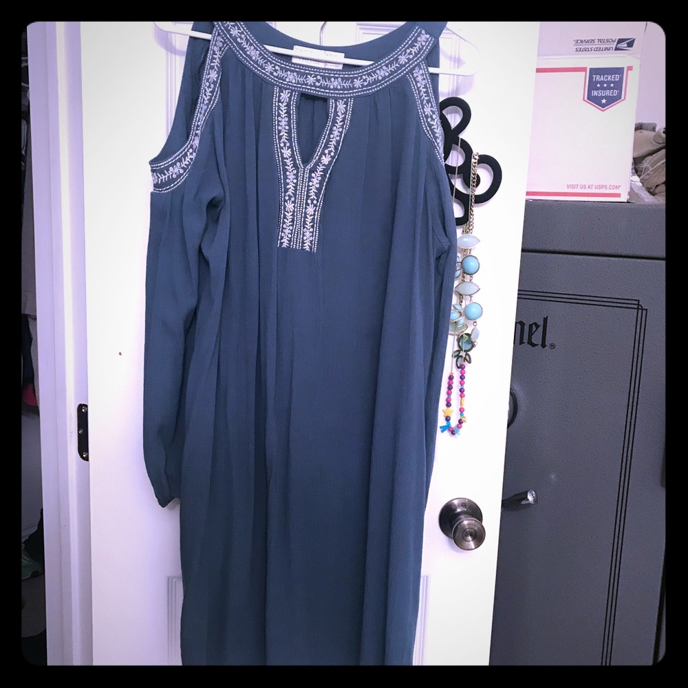 Teal dress